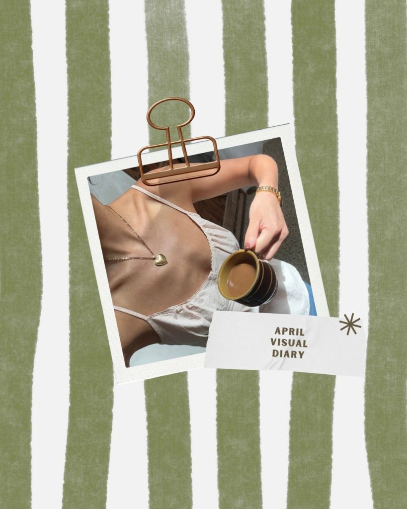 Green Scrapbook Minimalist Lifestyle Carousel Instagram Post
