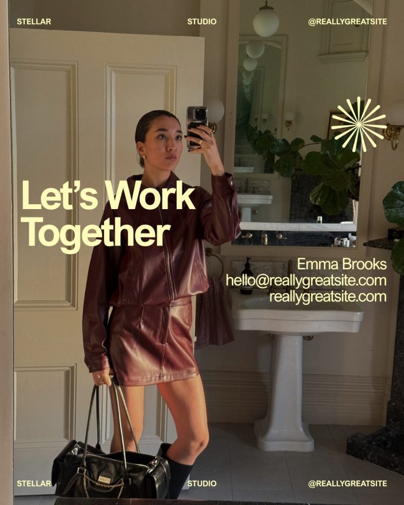 Yellow Modern Founder Introduction Carousel Instagram Post