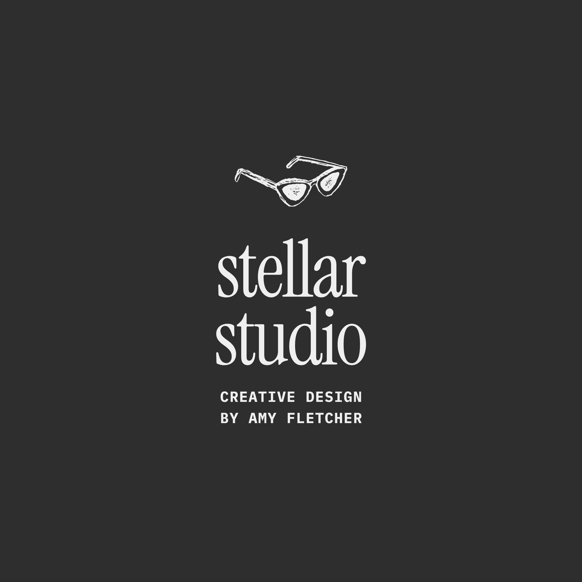 Neutral Red Modern Aesthetic Creative Studio Logo