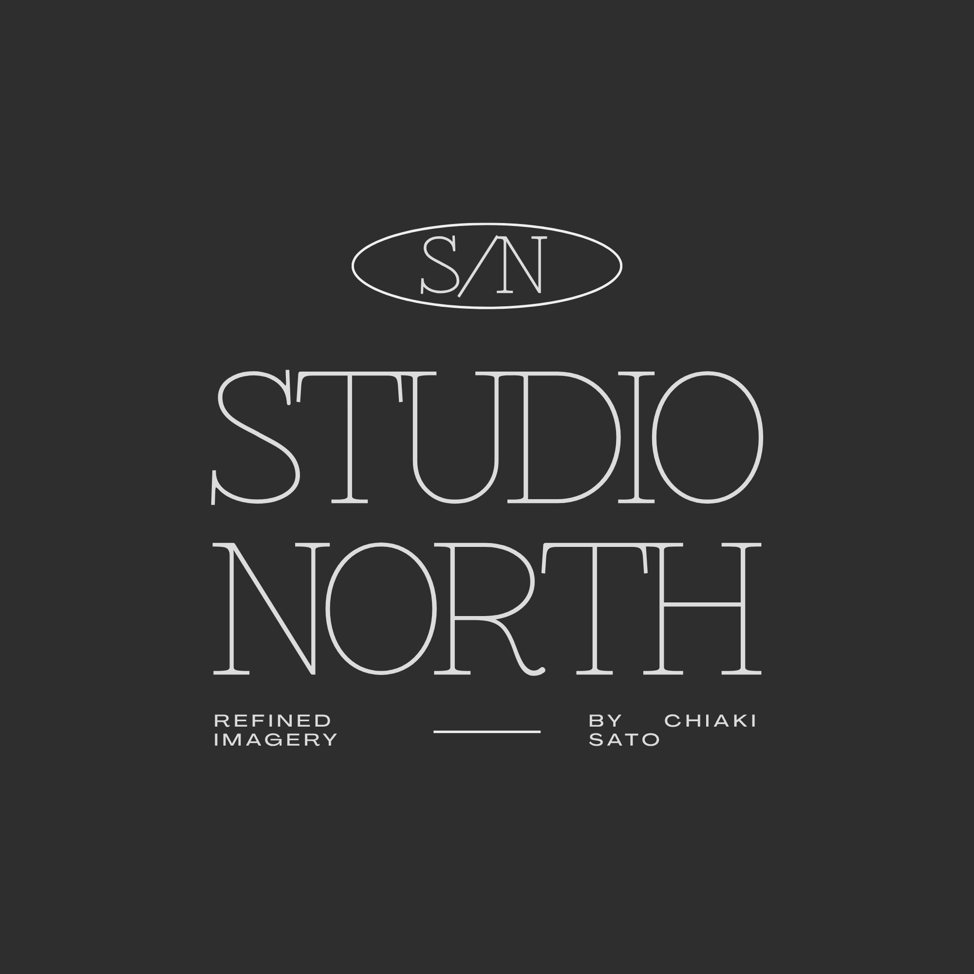 Beige Simple Typography Photographer Logo