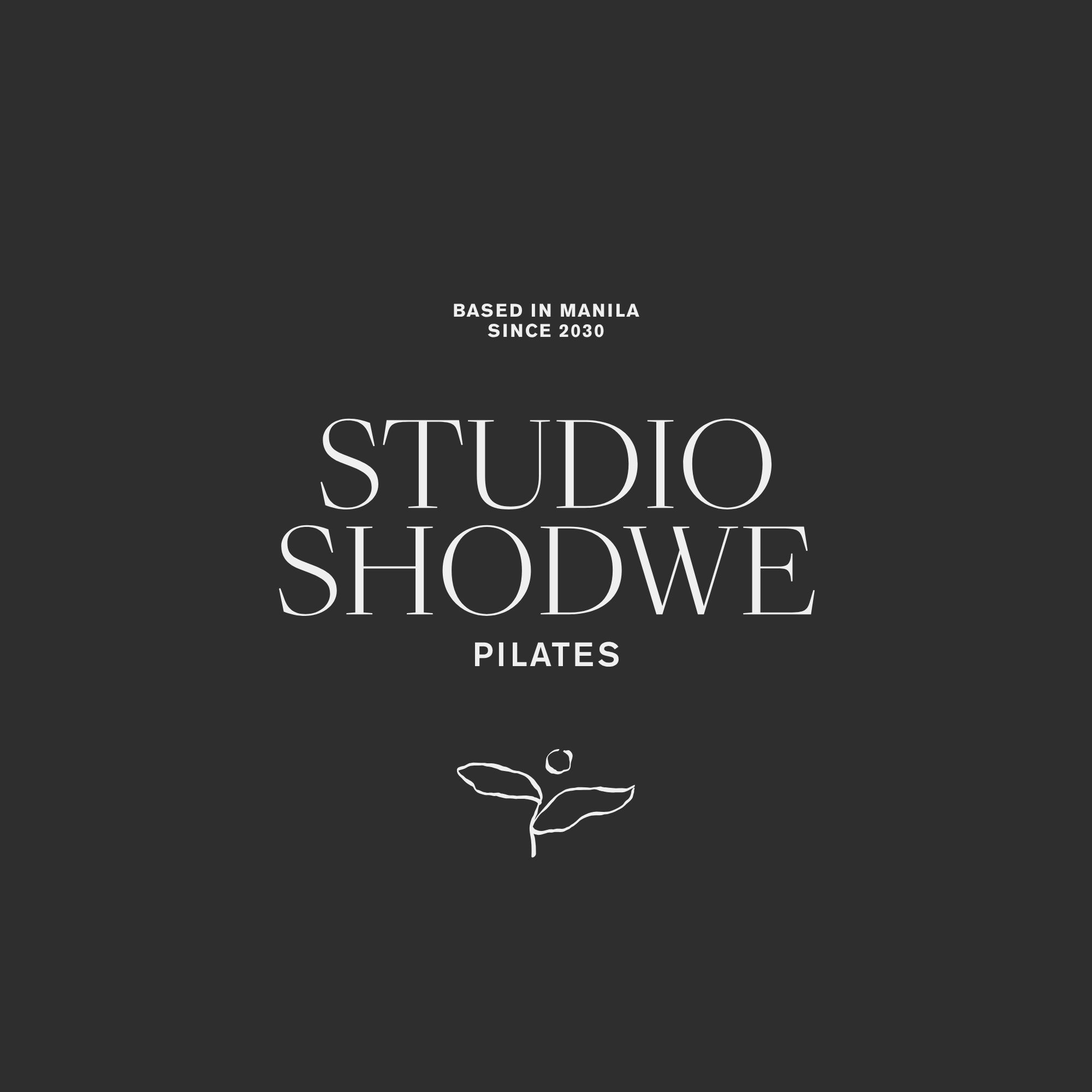 Olive Beige Editorial Pilates Studio Logo